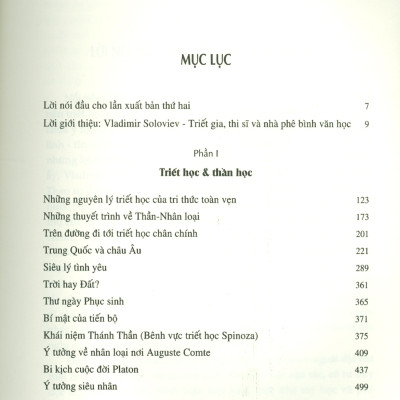 Tủ sách Tinh hoa: Siêu Lý Tình Yêu - Tập 1: Triết Học Và Thần Học