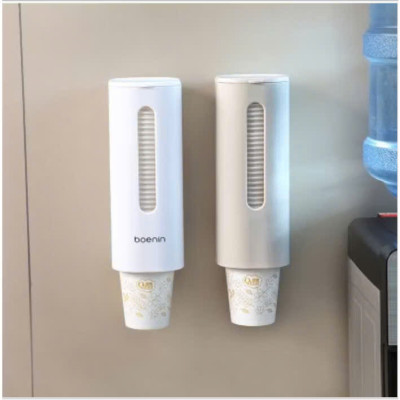 Hộp đựng ly giấy treo tường, hộp đựng ly nhựa, giá để cốc giấy có móc treo, giá đựng cốc nhựa