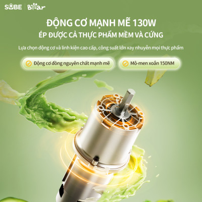 Máy ép trái cây Bear SJ-4H01T hàng chính hãng