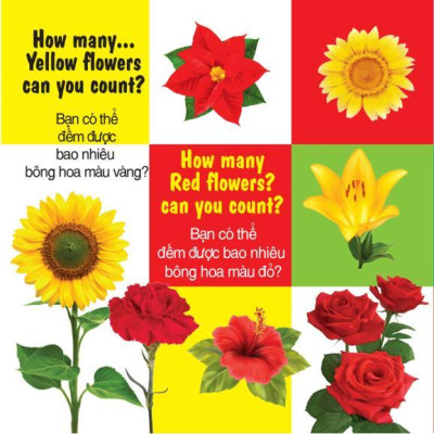 Sách - 100 Từ Đầu Tiên - Số Đếm - Song Ngữ Anh Việt - Việt Thư