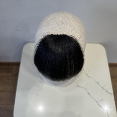 Mái ngố tỉa sole tóc th.ật - Tóc Giả Vân Anh