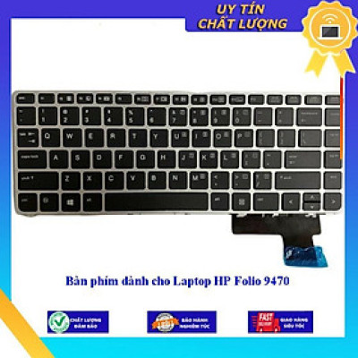 Bàn phím dùng cho Laptop HP Folio 9470 - Hàng Nhập Khẩu New Seal
