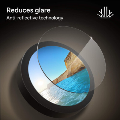 Kính Camera Dành Cho Galaxy S25 Ultra ZAGG Camera InvisibleShield Kèm Khung Dán Chống Trầy Xước, Chống Va Đập_ Hàng Chính Hãng