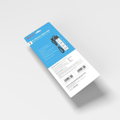 Ổ cắm đa năng USB 5m Rạng Đông Model: OC02.USB 3C/5M/10A