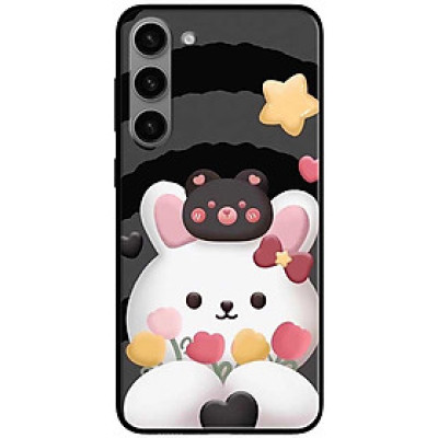 Ốp lưng cho Samsung S21 FE - S23 - S23 Plus - S24 - S24 Ultra - Thỏ Trắng Sao - Hàng Chính Hãng