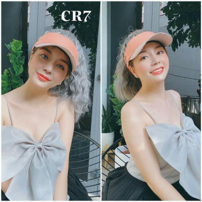 Tóc mũ lưỡi chai xù cao cấp