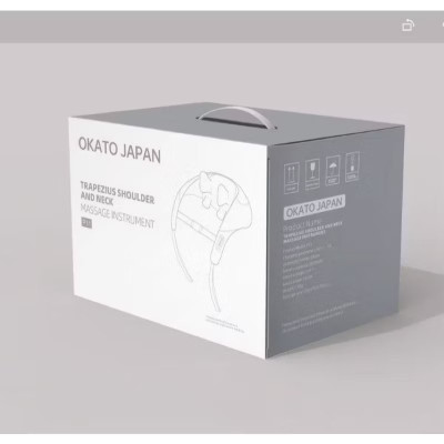 Máy Massage Cổ Vai Gáy RL-20, Con Lăn Silicon Không Gây Đau - Đai Massage Đa Năng Mô Phỏng Kỹ Thuật Massage Số 8