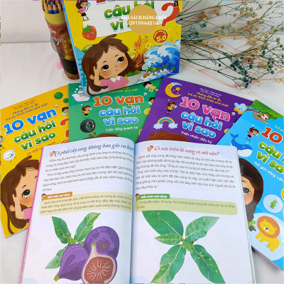 Sách - 10 Vạn Câu Hỏi Vì Sao - Những điều bí ẩn trẻ em thích khám phá nhất - Phiên bản mới 5.0