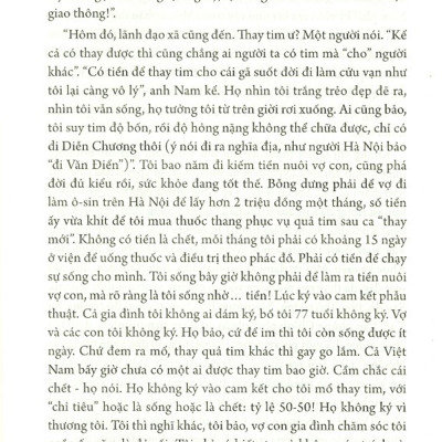 Tôi Đã Sống Bằng Trái Tim Người Khác