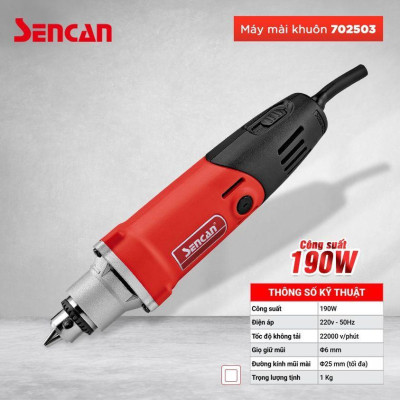 MÁY MÀI KHUÔN 190W 6MM 702503 SENCAN - HÀNG CHÍNH HÃNG