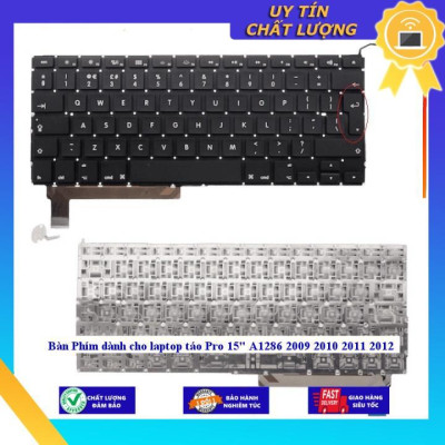 Bàn Phím dùng cho laptop táo Pro 15" A1286 2009 2010 2011 2012 - Hàng Nhập Khẩu New Seal