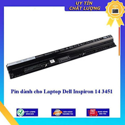 Pin dùng cho Laptop Dell Inspiron 14 3451 - Hàng Nhập Khẩu  MIBAT754