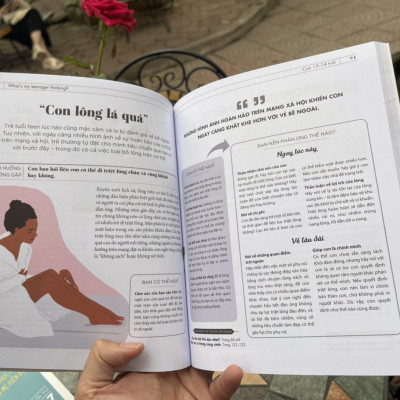 (Combo2 cuốn, in màu) Tủ sách DK- WHAT’S MY TEERNAGER THINKING - TÂM LÝ HỌC TRẺ EM THỰC HÀNH CHO CHA MẸ HIỆN ĐẠI (tuổi từ 2 đến 7 và tuổi từ 13 đến 18)  – Tanith Carey –Thái Hà - NXB Công Thương