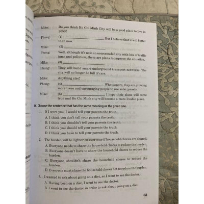 Sách - Đề Kiểm Tra Tiếng Anh 11 (Bám Sát SGK Tiếng Anh 11 Global Success)