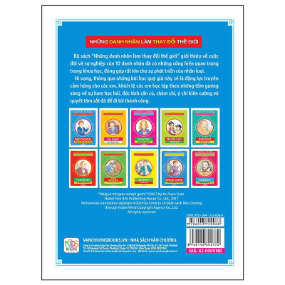 Sách - Những Danh Nhân Làm Thay Đổi Thế Giới - Marie Curie - Nữ Giảng Viên Tận Tâm Với Khoa Học - Chính Thông Book