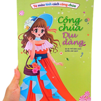 Tô Màu Tính Cách Công Chúa - Công Chúa Dịu Dàng