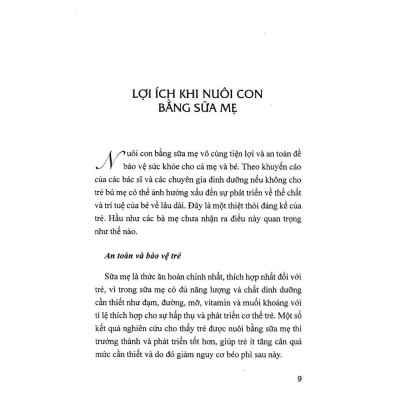 Sách - Dinh Dưỡng Cho Mẹ Lợi Sữa Cho Con - Việt Thư