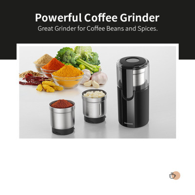 Máy xay hạt cà phê và gia vị đa năng Shardor CG628B - Công suất: 200W - HÀNG NHẬP KHẨU