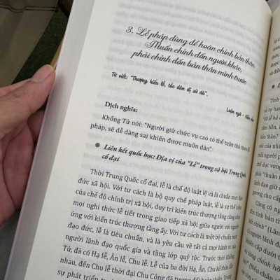 (Sách thánh hiền) LỄ - Hạng Cửu Vũ – Chiêm Dật Thiên - NXB Chính trị quốc gia sự thật