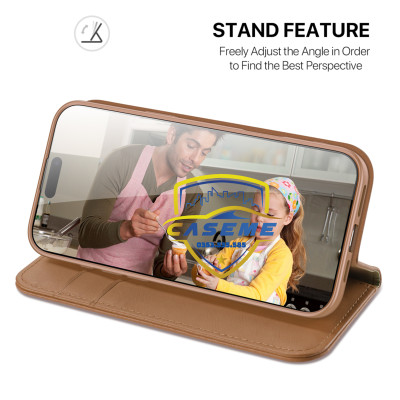 Bao Da Dux Ducis Hivo Series Kèm Ví Đựng Thẻ Cho iPhone Air, iPhone 17, iPhone 17 Pro, iPhone 17 Pro Max - Hàng Nhập Khẩu