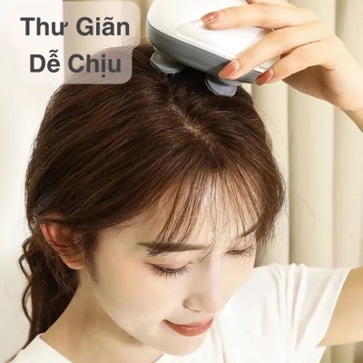 Máy Massage Đầu Không Dây Kachi MK399 - Hàng chính hãng