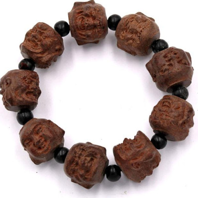 Vòng tay hạt chuỗi thập bát la hán thần mộc