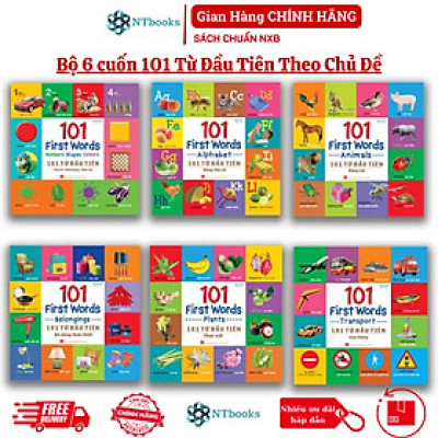 Sách 101 Từ Đầu Tiên - Trọn Bộ 6 Cuốn (Tái Bản)