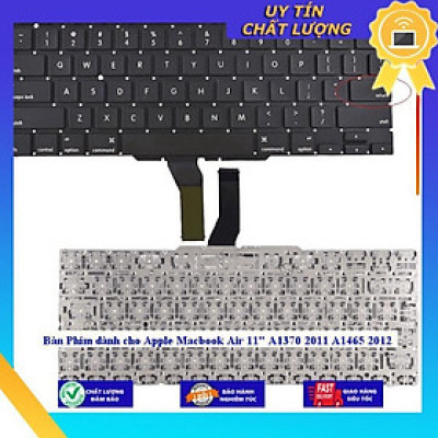 Bàn Phím dùng cho Apple Macbook Air 11" A1370 2011 A1465 2012 - CHUẨN CHÂU ÂU (UK) - Hàng Nhập Khẩu New Seal
