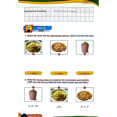 Luyện Viết Để Nhớ Từ Vựng Tiếng Anh Lớp 2 (Bám Sát SGK Global Success 2) (HA)