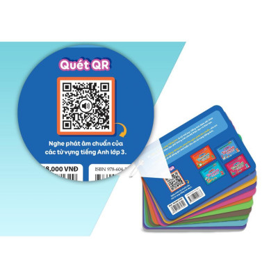 Sách Flashcard - Vui Học Tiếng Anh - Nghe Và Học Phát Âm Chuẩn Từ Vựng Tiếng Anh Lớp 3-1 - Megabook