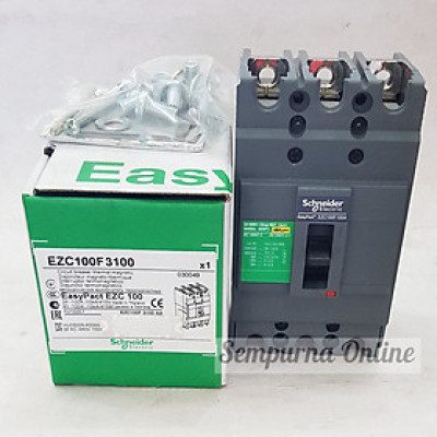 Cầu dao MCCB Schneider EZC100N3100 100A 15kA 3P
