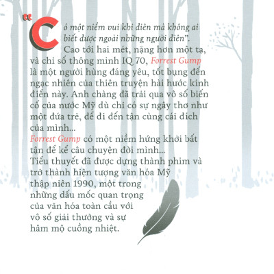 Forrest Gump (Tiểu Thuyết) - Tái bản lần thứ 13 (năm 2023)