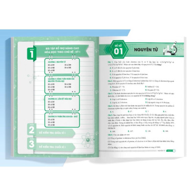 Sách - Bài tập bổ trợ nâng cao kỹ năng Hóa học lớp 10 tập 1 (MG)