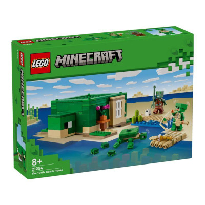 Đồ Chơi Lắp Ráp Ngôi Nhà Rùa Biển - The Turtle Beach House - Lego Minecraft 21254 (234 Mảnh Ghép)