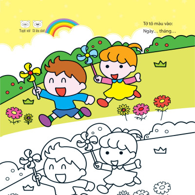 Bé Tập Tô Màu - Từ Cơ Bản Đến Nâng Cao - Lăng Kính Mộng Mơ 1