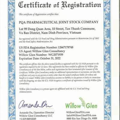 Cốm Mệnh Môn Thủy PQA Giúp Bồi Bổ Thận Âm, Nhuận Sắc Và Tăng Cường Sức Khỏe Hộp 12 Gói