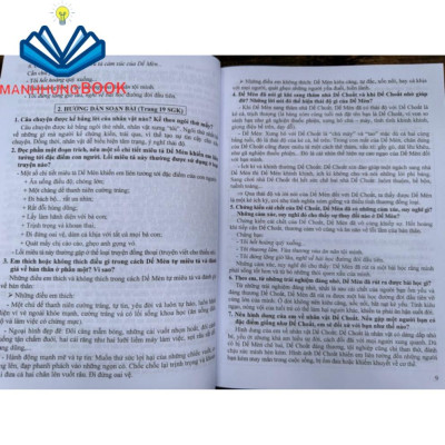 Sách - Hướng dẫn học và làm bài Ngữ Văn 6 ( tập 1 + tập 2)