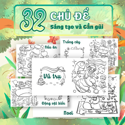 Sách Tô Màu - Tấm Thiệp Cảm Xúc - Megabook