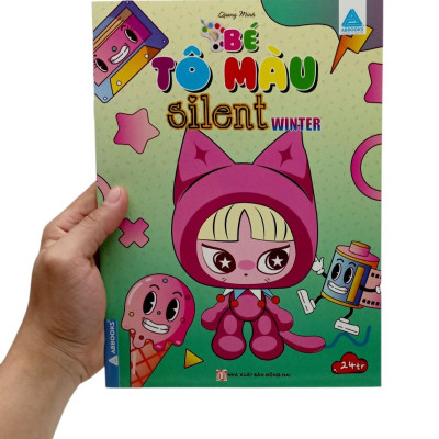 Sách - Bé Tô Màu Silent Winter