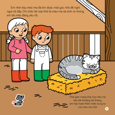Tô Màu Khám Phá Thế Giới - Các Em Bé Động Vật