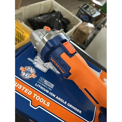 MÁY MÀI GÓC DÙNG PIN 20V (KHÔNG CHỔI THAN) WLAPM11 WADFOW (KÈM 1 PIN 3 AH & SẠC) - HÀNG CHÍNH HÃNG