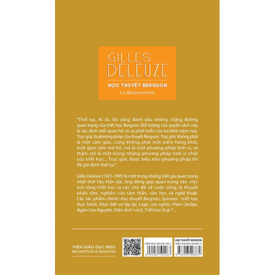 Học Thuyết Bergson - Le Bergsonisme