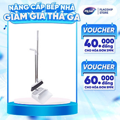 Bộ chổi quét nhà gấp gọn kèm răng cưa MyJae