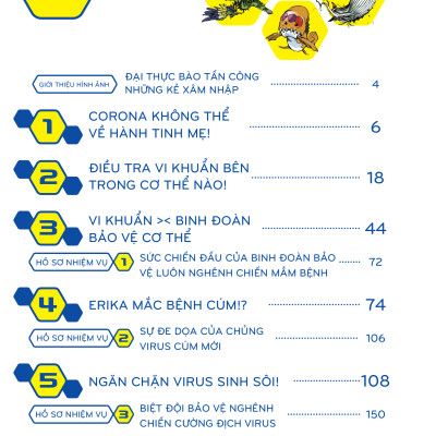 Truyện tranh manga Nhiệm Vụ Khoa Học Kỳ Bí tập 5: Đại Chiến Với Virus