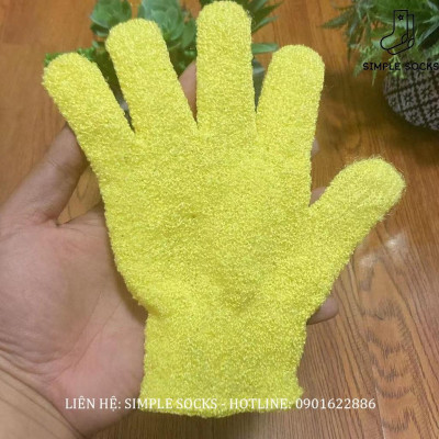 Găng Tay Tắm Massage - Bao Tay Tắm Tẩy Tế Bào Chết Chống Trượt Dưỡng Ẩm Cho Da