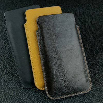 Bao da rút IONECASE cho điện thoại 14 pro max, 13 pro max, 12 pro max, XS Max, 14 plus Da Bò Thật mẫu 2