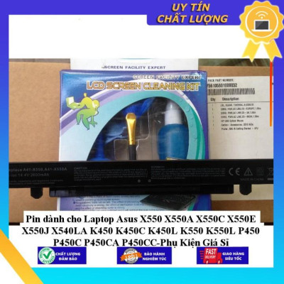 Pin dùng cho Laptop Asus X550 X550A X550C X550E X550J X540LA K450 K450C K450L K550 K550L P450 P450C P450CA P450CC - Hàng Nhập Khẩu  MIBAT650