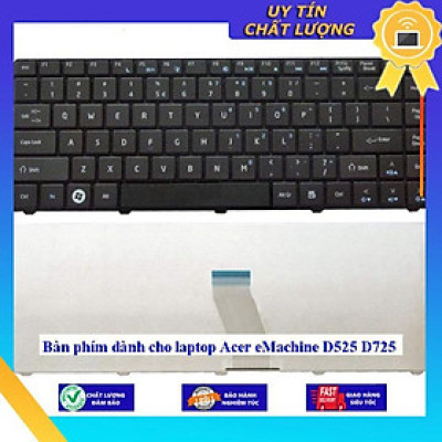 Bàn phím dùng cho laptop Acer eMachine D525 D725 - Hàng Nhập Khẩu New Seal