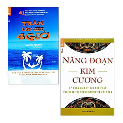 Sách - Combo: Tuần Làm Việc 4 Giờ + Năng Đoạn Kim Cương (2 cuốn)