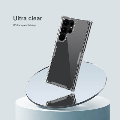 Ốp lưng trong suốt chống sốc cho SamSung S23 Ultra chính hãng Nillkin Nature TPU Pro Case - Hàng chính hãng